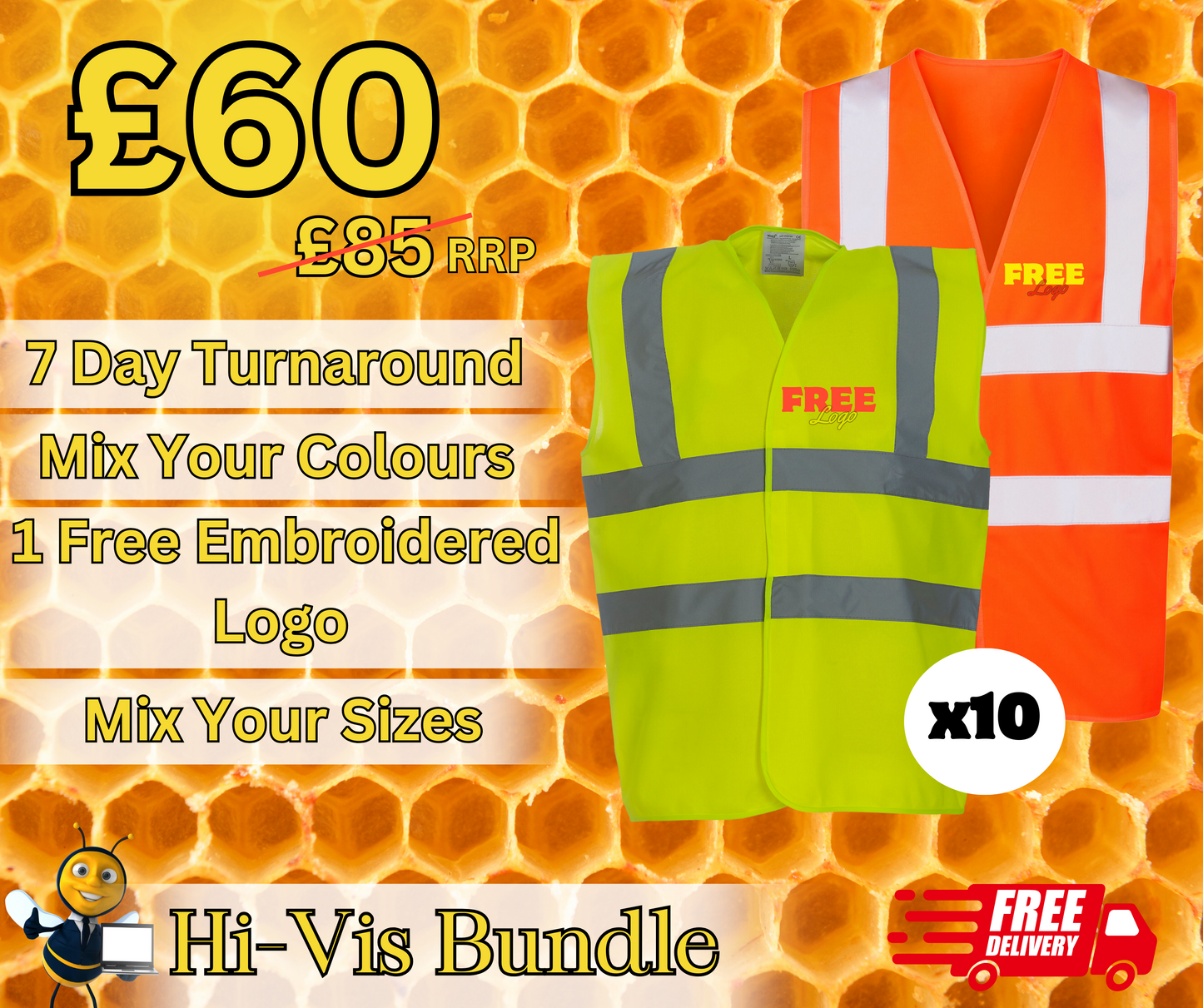 Hi-Vis Bundle 10X