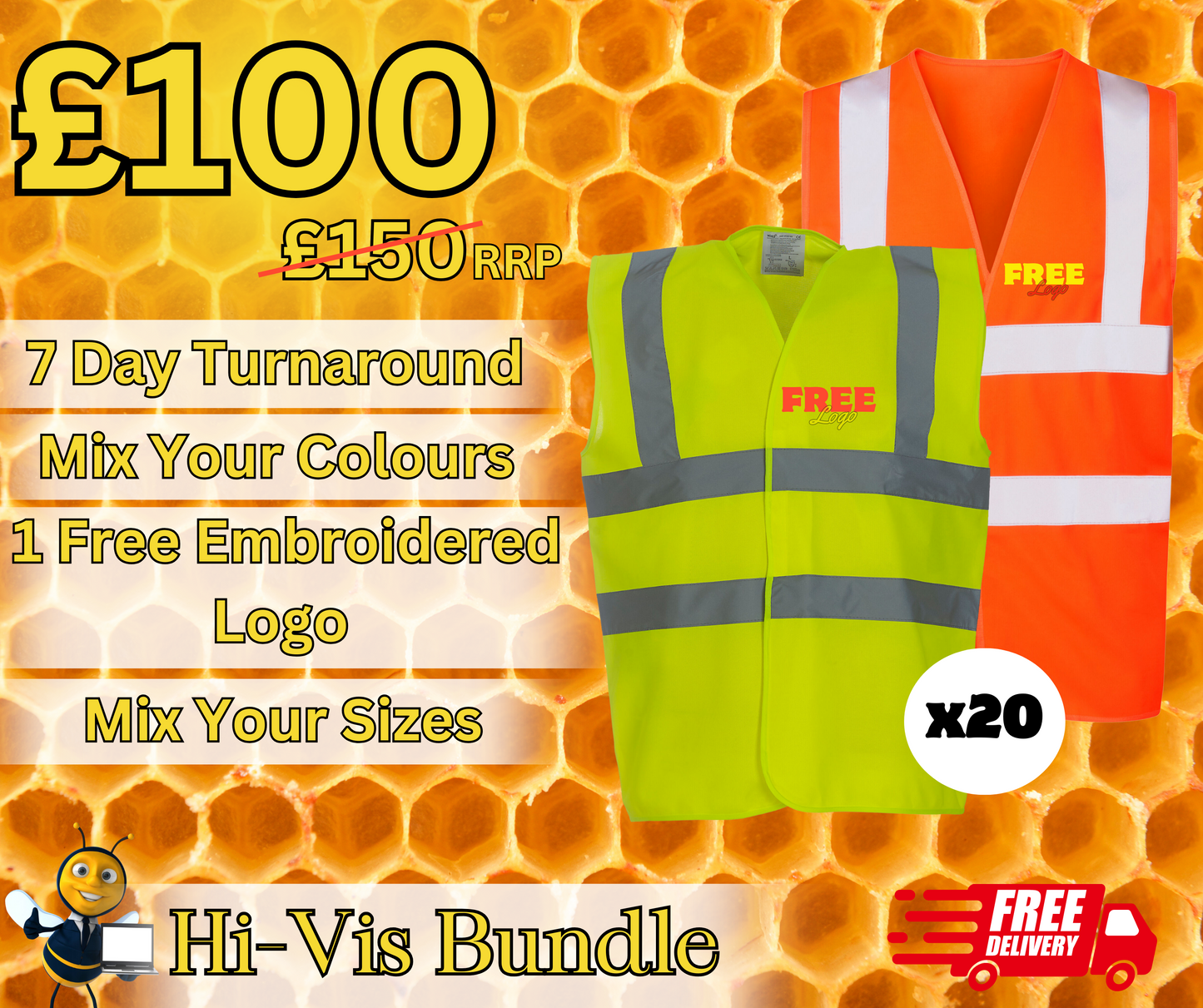 Hi-Vis Bundles x20